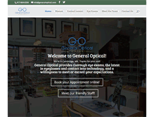 Tablet Screenshot of generaloptical.com